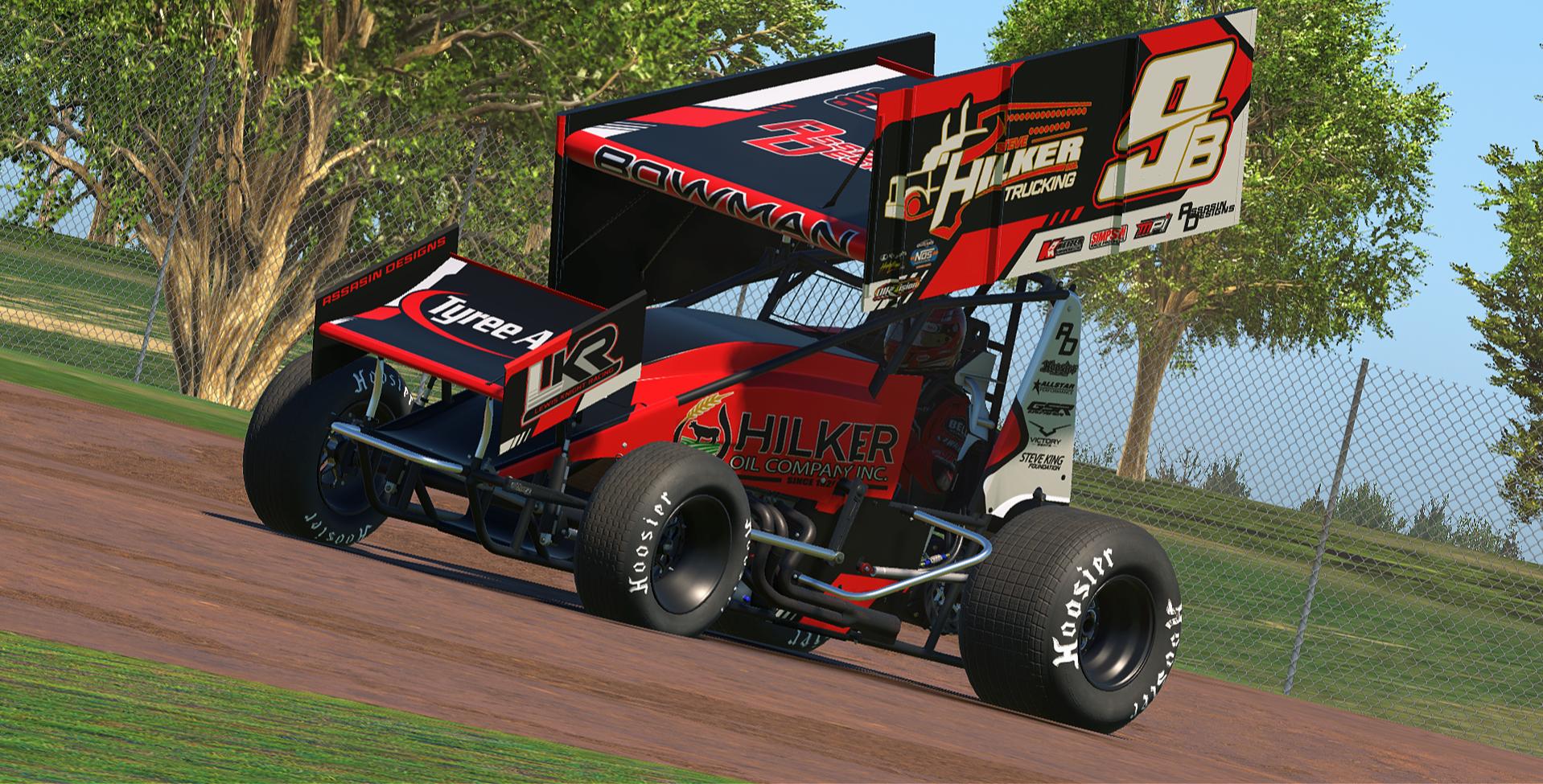 Preview of IsaacBowman 9B  BlackRedWhite  by Austin M.