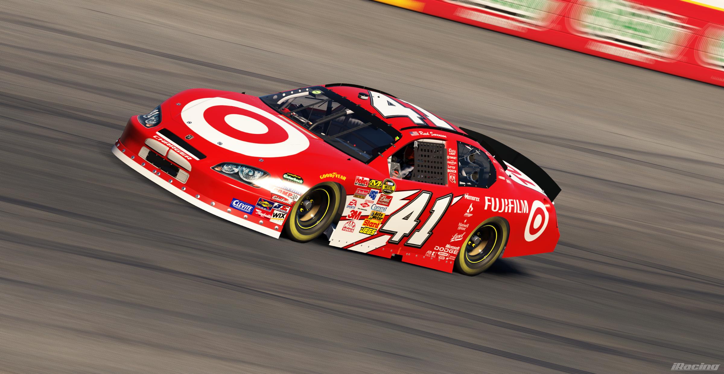 Preview of #41 Reed Sorenson 2007 Target Dodge Charger by Tyler King