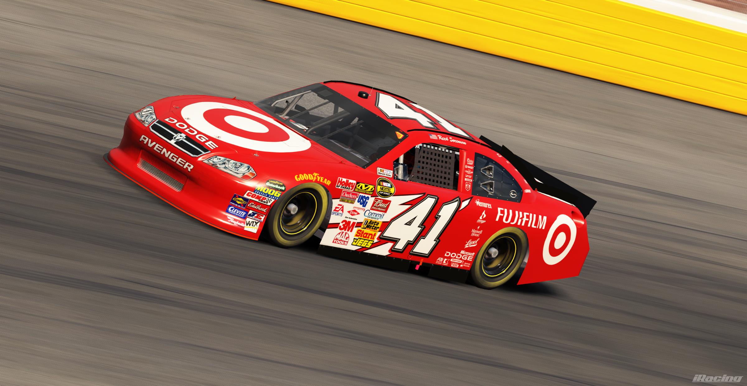 Preview of #41 Reed Sorenson 2007 Target Dodge Avenger by Tyler King