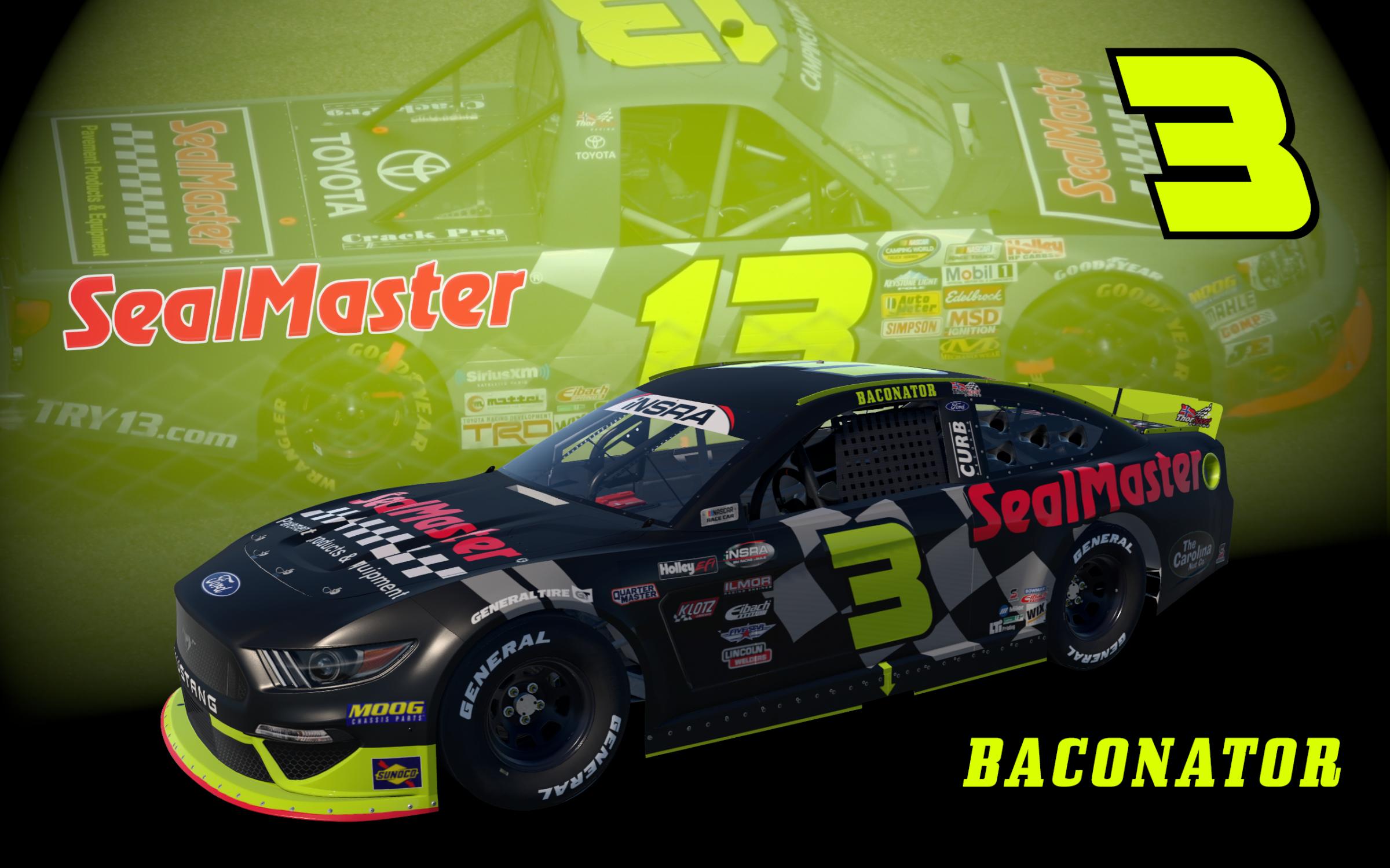 Preview of Christopher Bacon 2026 SealMaster ARCA Ford Mustang by Nathaniel O.
