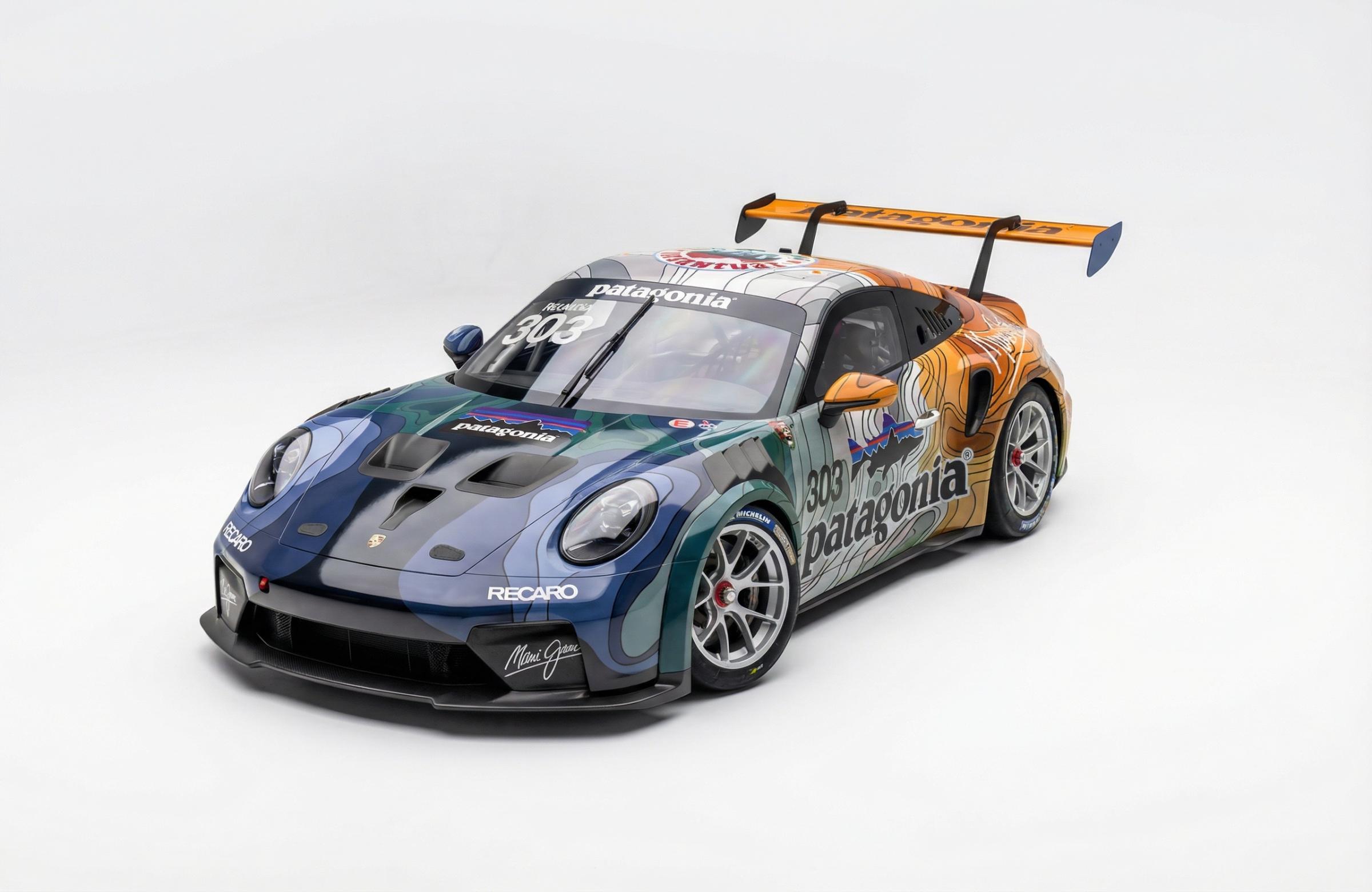 Preview of Patagonia Clothing Cup Orange Blue and White Recaro Maui Jim Livery.  by Nathaniel Redmon