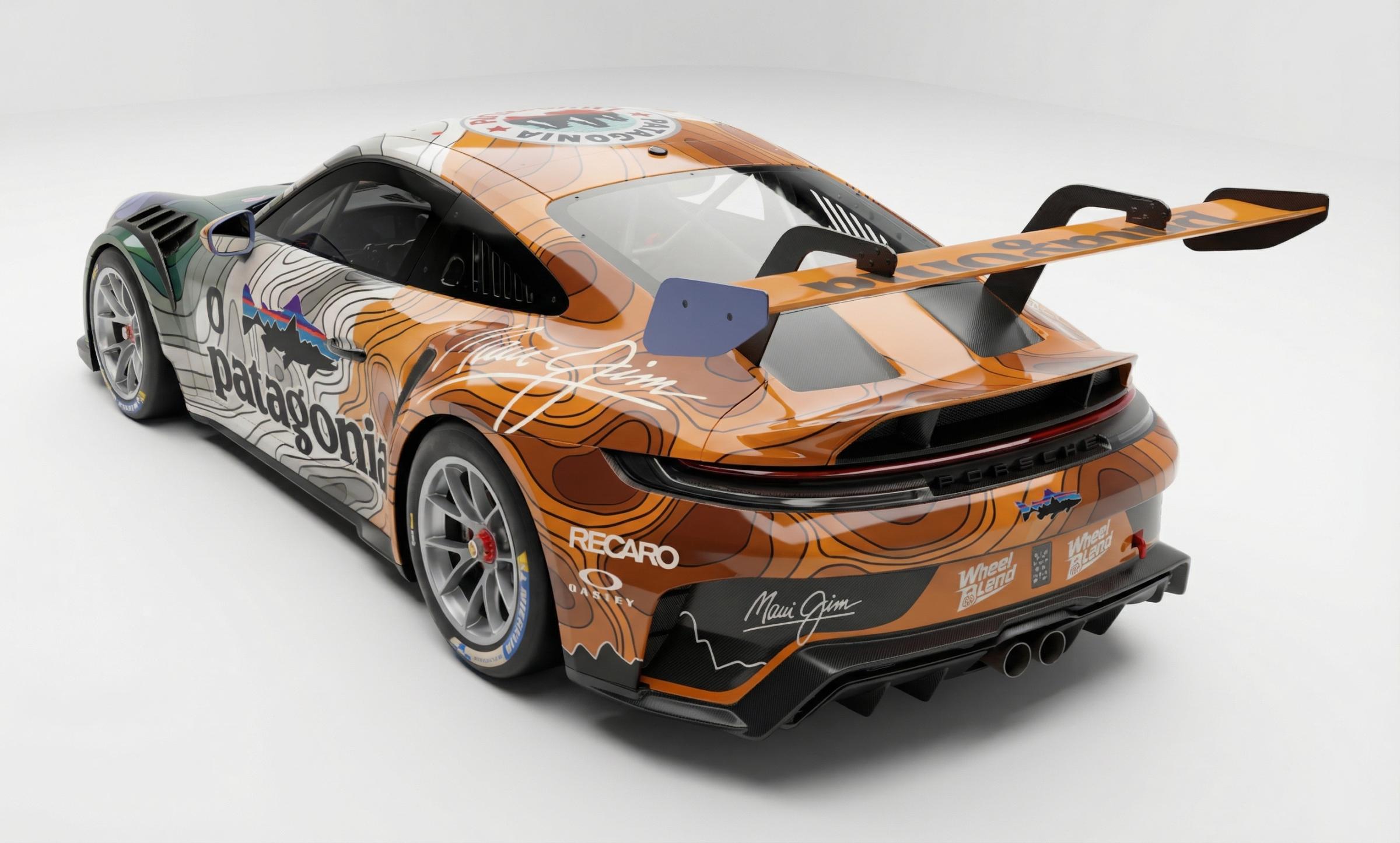 Preview of Patagonia Clothing Cup Orange Blue and White Recaro Maui Jim Livery.  by Nathaniel Redmon
