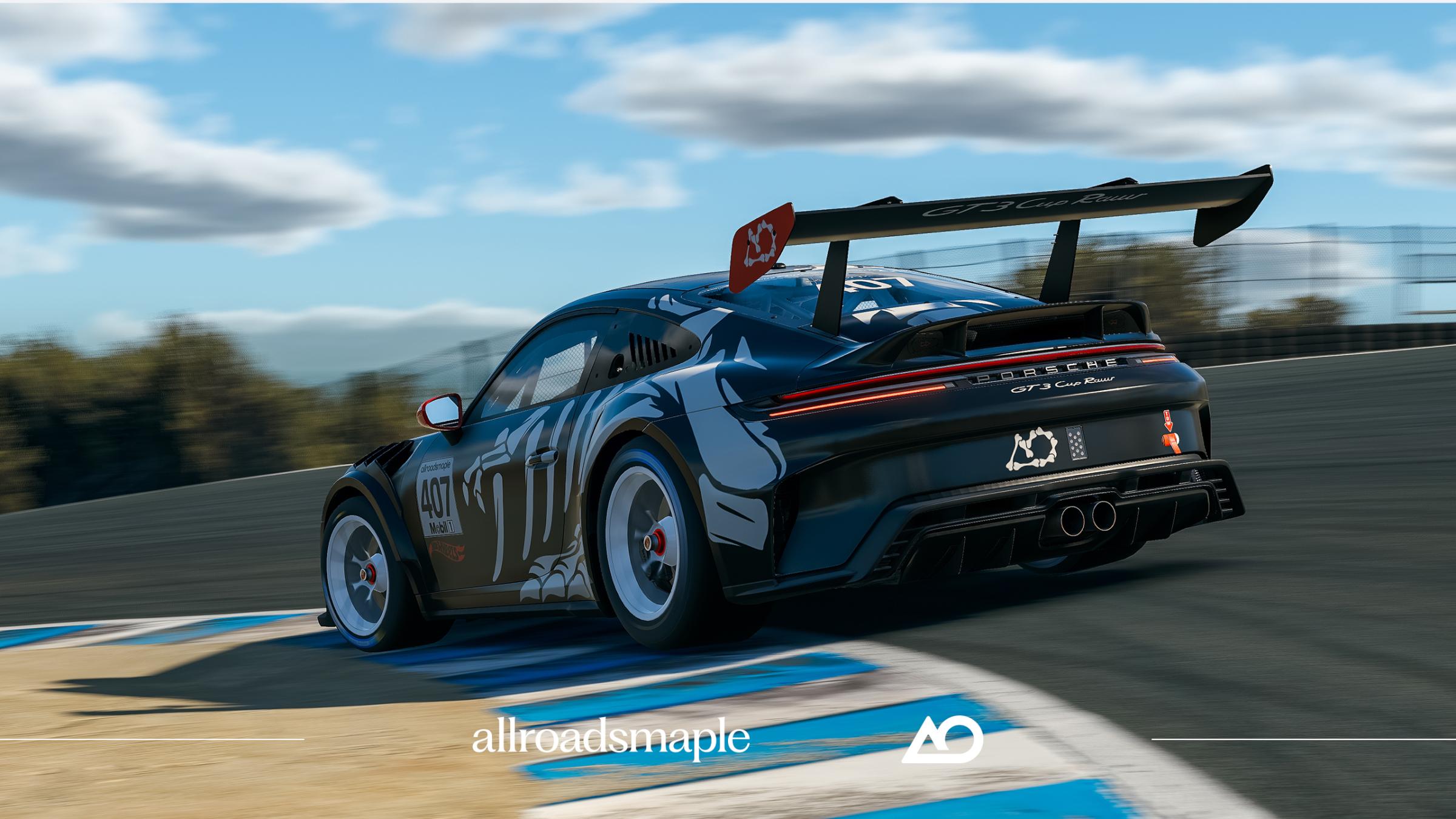 Preview of 2025 AO Racing - Skeleton Rexy - Porsche 992.2 GT3 Cup Rawr by Patryk A.
