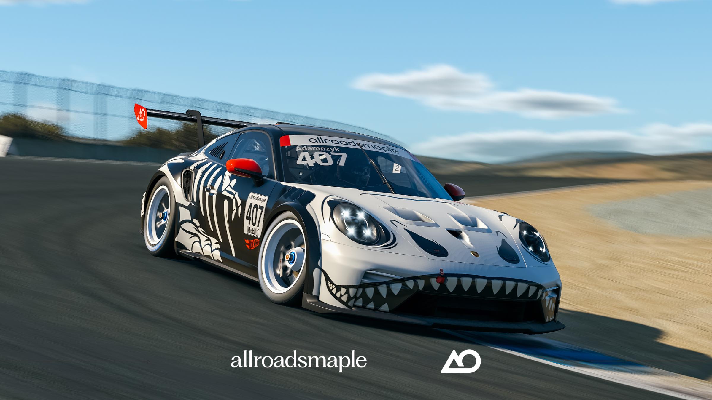 Preview of 2025 AO Racing - Skeleton Rexy - Porsche 992.2 GT3 Cup Rawr by Patryk A.