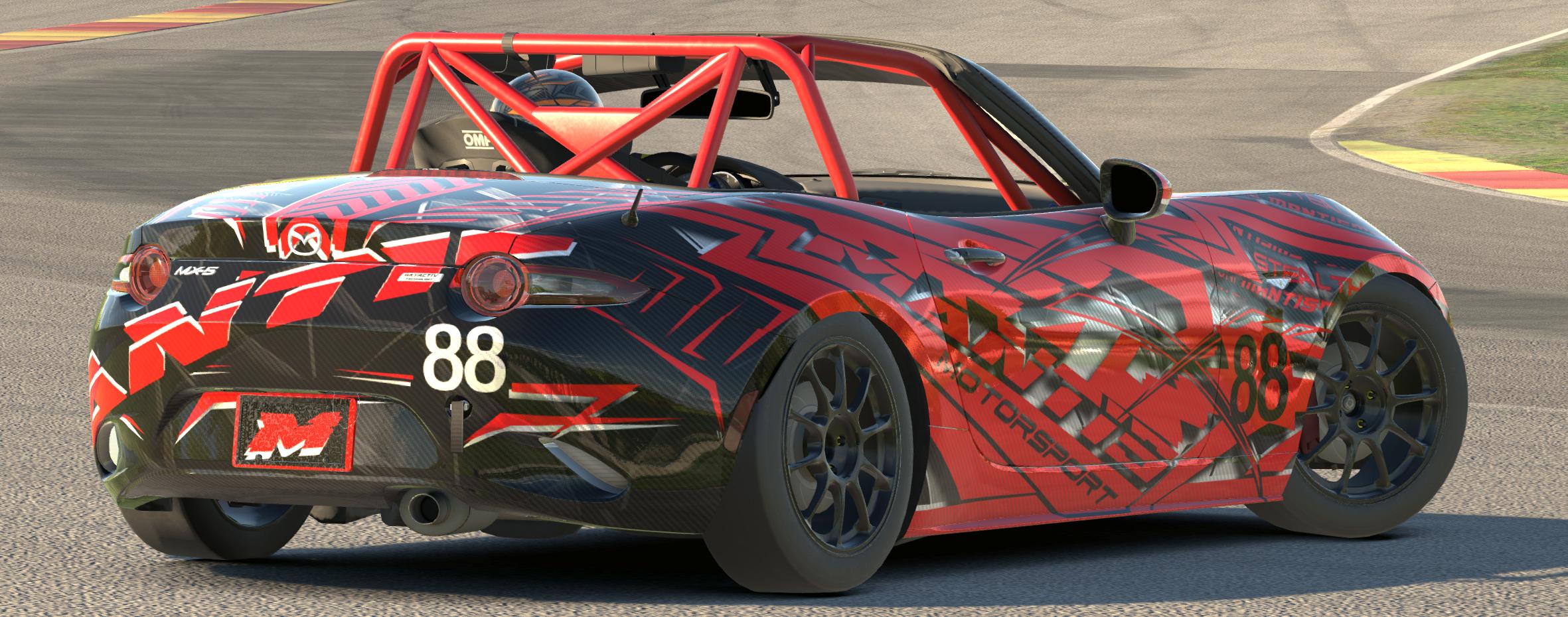 Preview of MAZDA MX5 FIRE RED CARBON by Kirk S.