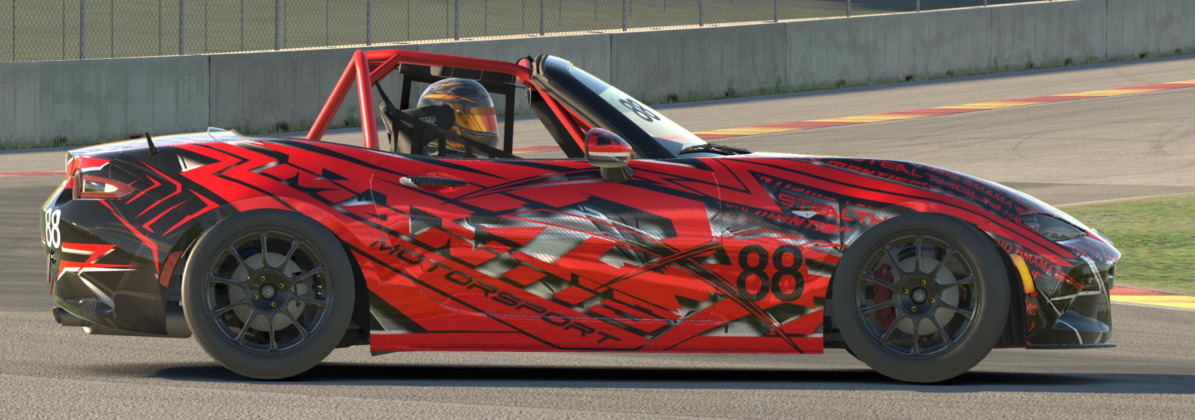 Preview of MAZDA MX5 FIRE RED CARBON by Kirk S.