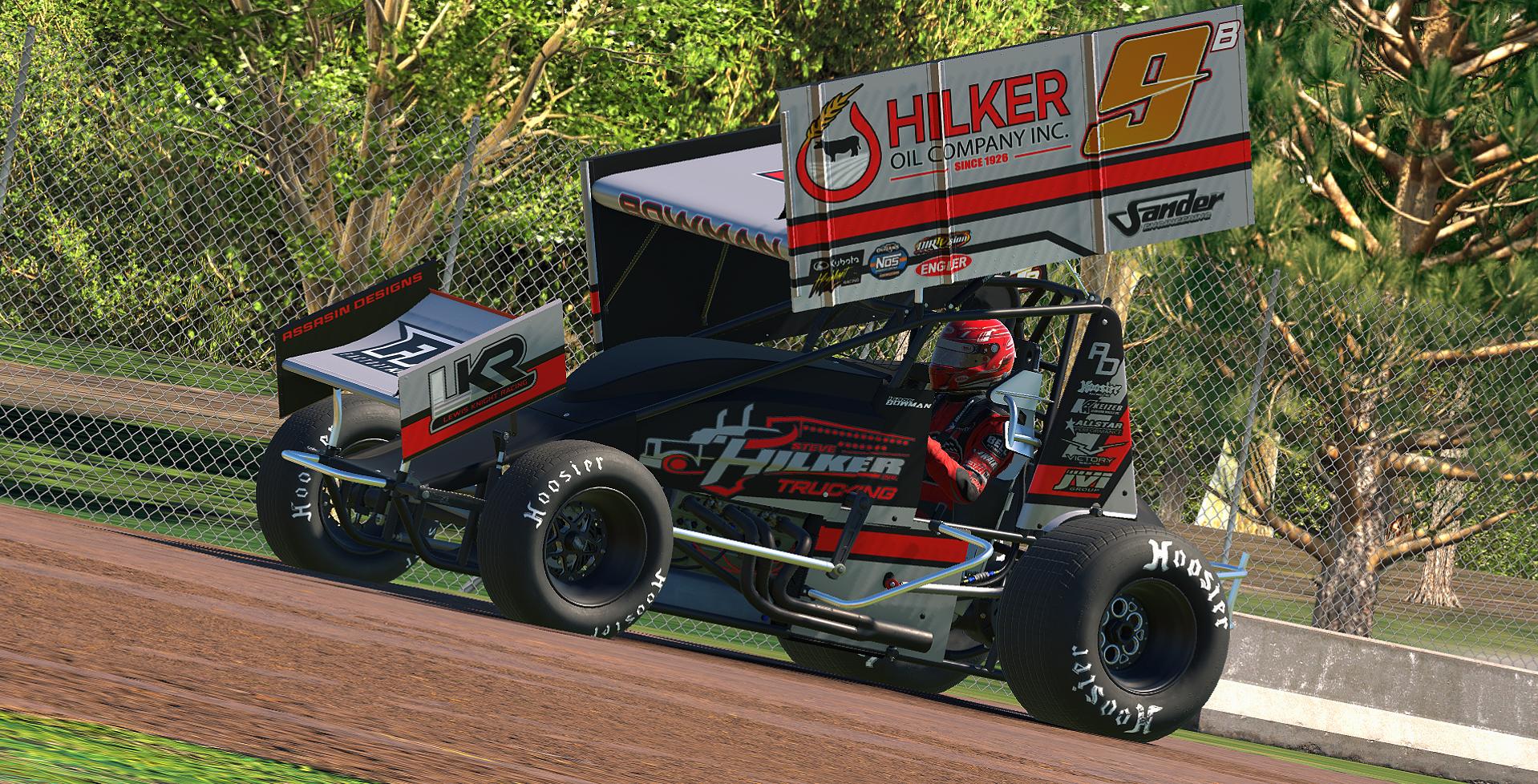 Preview of IsaacBowman 9B  GreyRedBlk gold number by Austin M.