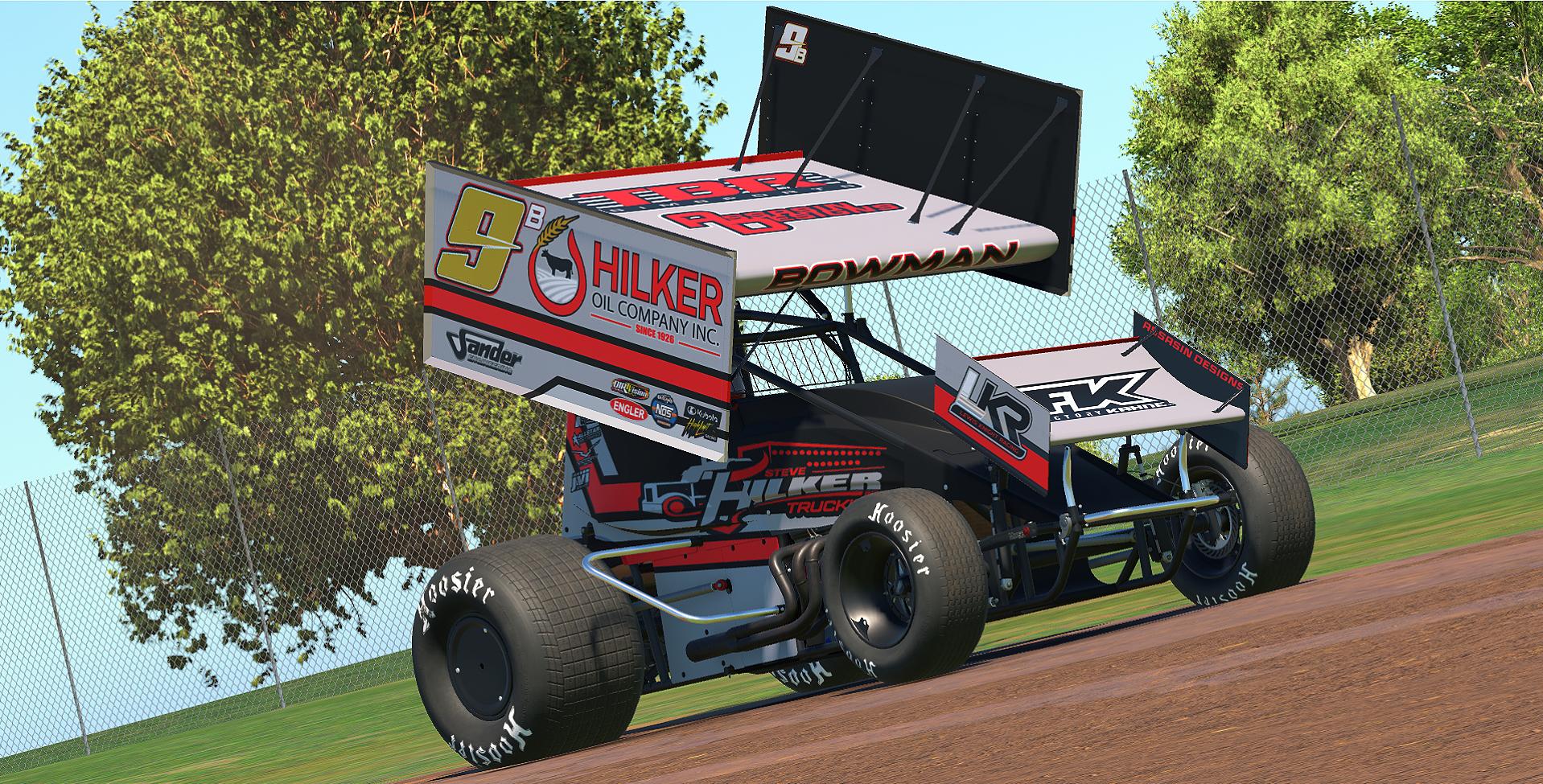 Preview of IsaacBowman 9B  GreyRedBlk gold number by Austin M.