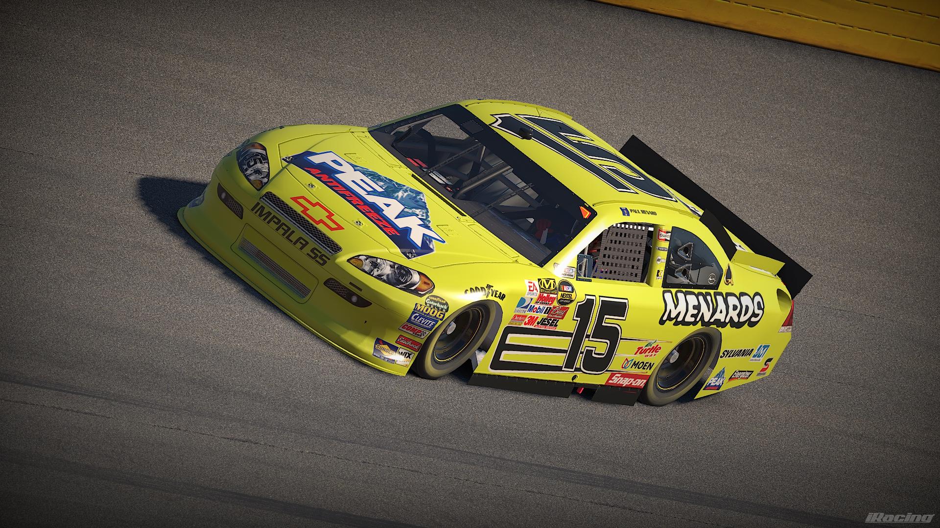 Preview of 2007 Paul Menard Primary Machine (COT) by Parker Alexander