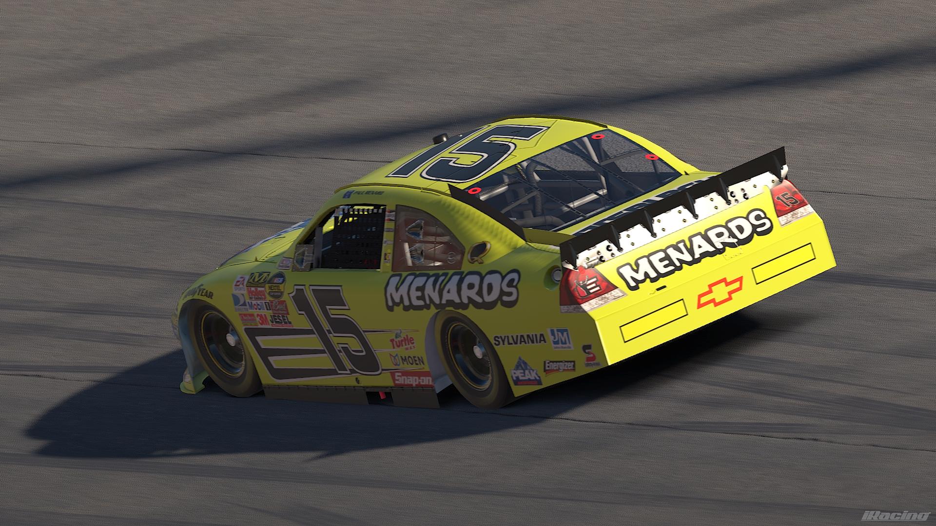 Preview of 2007 Paul Menard Primary Machine (COT) by Parker Alexander