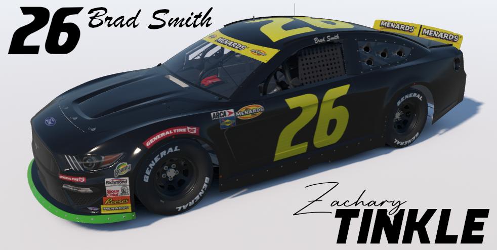Preview of 2009 Brad Smith #26 unsponsored by Zachary Tinkle