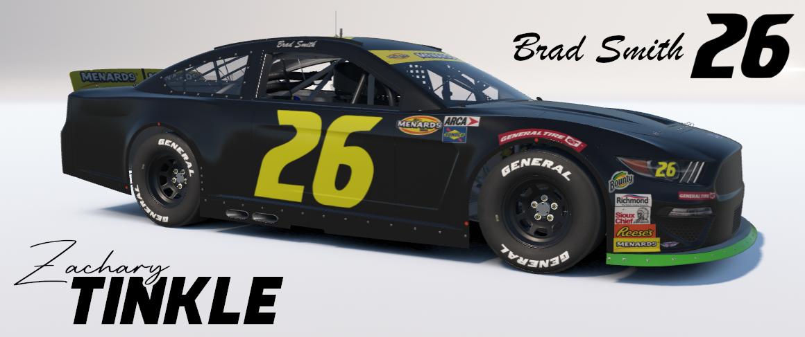 Preview of 2009 Brad Smith #26 unsponsored by Zachary Tinkle