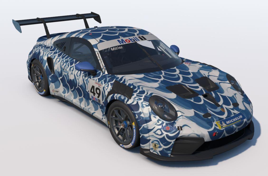 Preview of Blue Marbled Betta by Zach C Miller