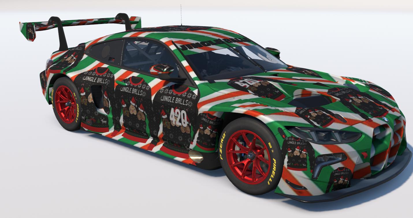 Preview of Jingle Balls BMW M4 GT3  by Todd Schwarz