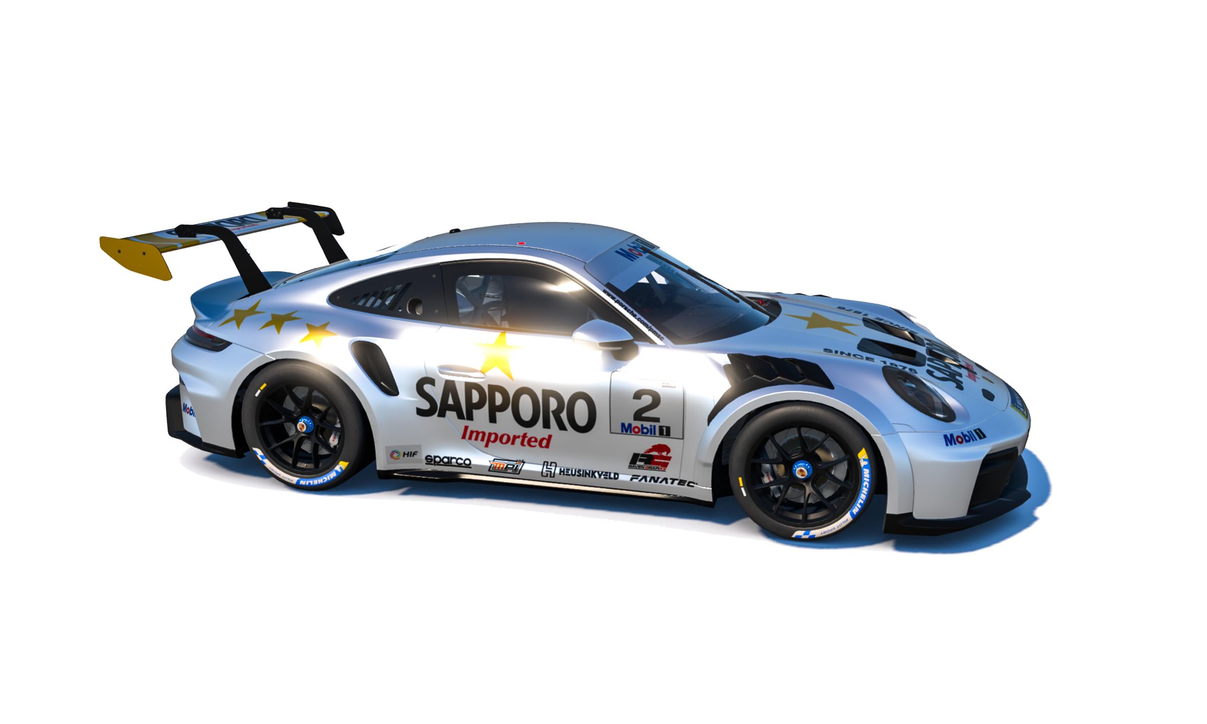 Preview of Sapporo Porsche 992 2 Cup v8B 2025 by Doyle Lowrance
