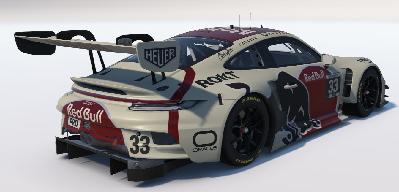 Preview of Cream/Wine Red Bull Fantasy Porsche 911 GT3 R(992) by Ronald Lawson2