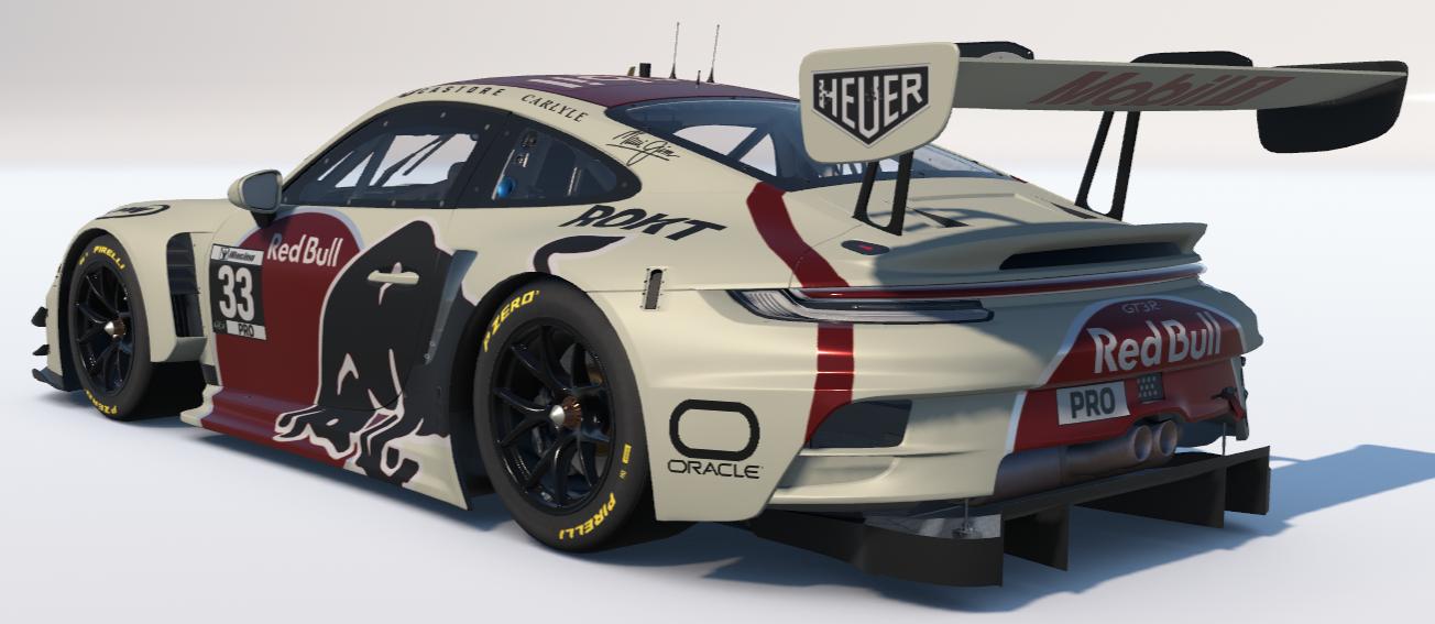 Preview of Cream/Wine Red Bull Fantasy Porsche 911 GT3 R(992) by Ronald Lawson2