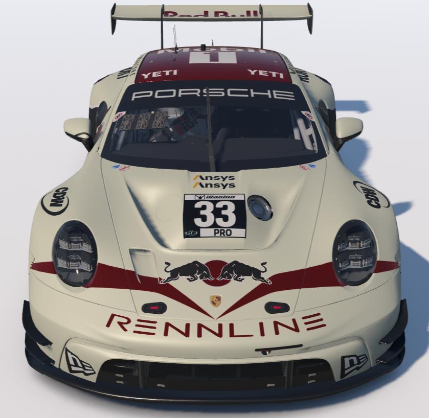 Preview of Cream/Wine Red Bull Fantasy Porsche 911 GT3 R(992) by Ronald Lawson2