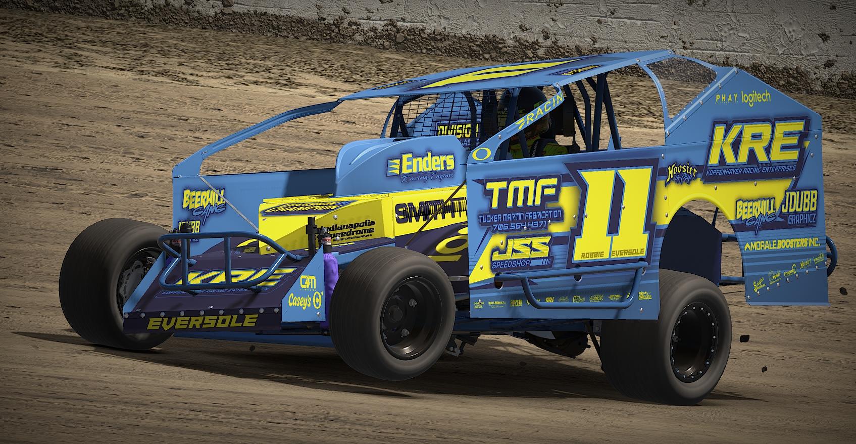 Preview of Robbie Eversole / 2026 D6 Champ 358-BBM / #11 by Joshua Wright3