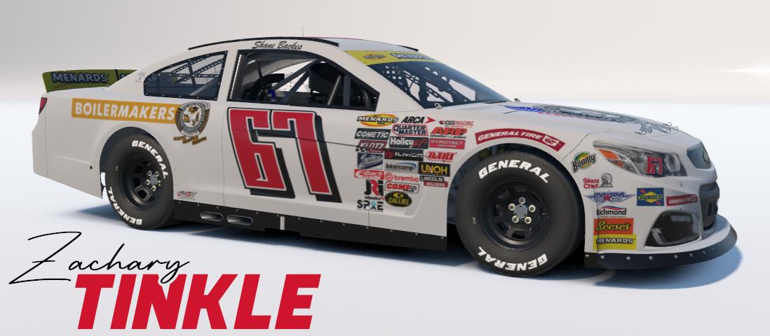 Preview of 2025 Shane Backes #67 Boilermakers Union by Zachary Tinkle