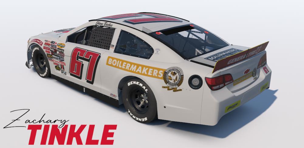 Preview of 2025 Shane Backes #67 Boilermakers Union by Zachary Tinkle