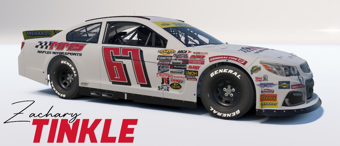 Preview of 2025 Austin Vaughn #67 Maples Motorsports by Zachary Tinkle
