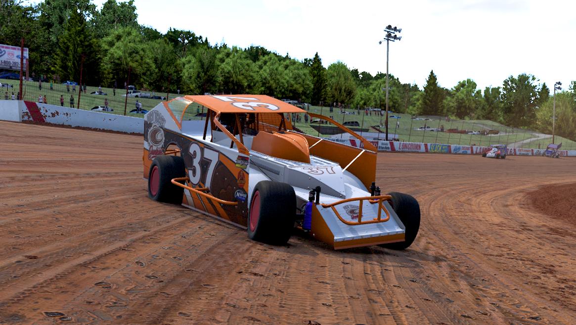 Preview of Dirt Track Junkies Modified - Mud / Orange by Jeremy C Morgan