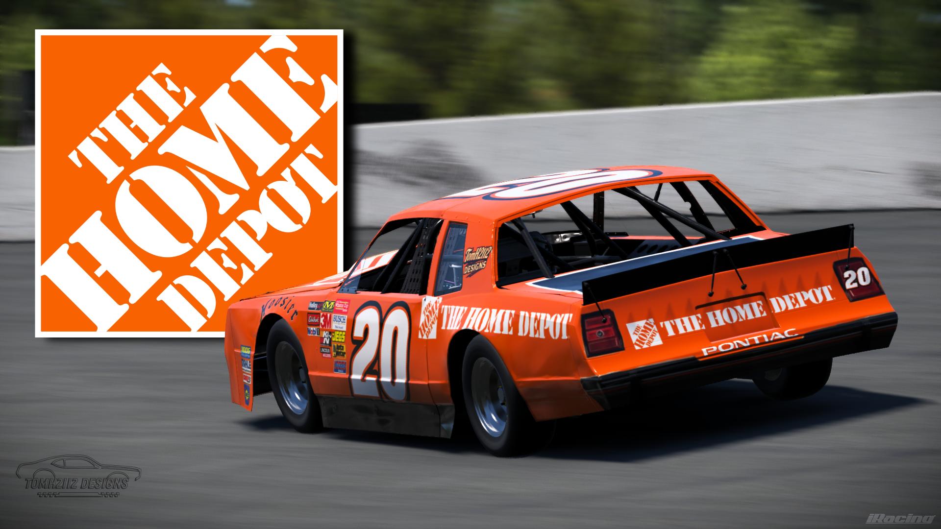 Preview of Home Depot 1986 Pontiac Grand Prix Street Stock SIM STAMPED by Tom H.