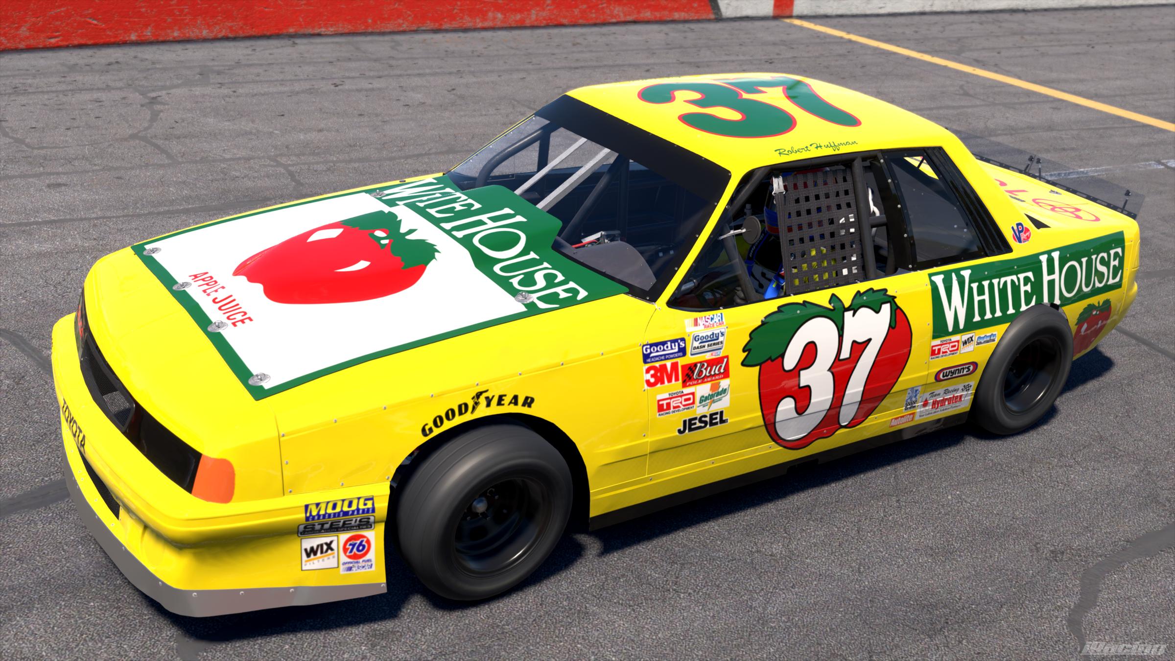 Preview of #37 Robert Huffman / White House Apple Juice Toyota Celica by Vincent Giacalone