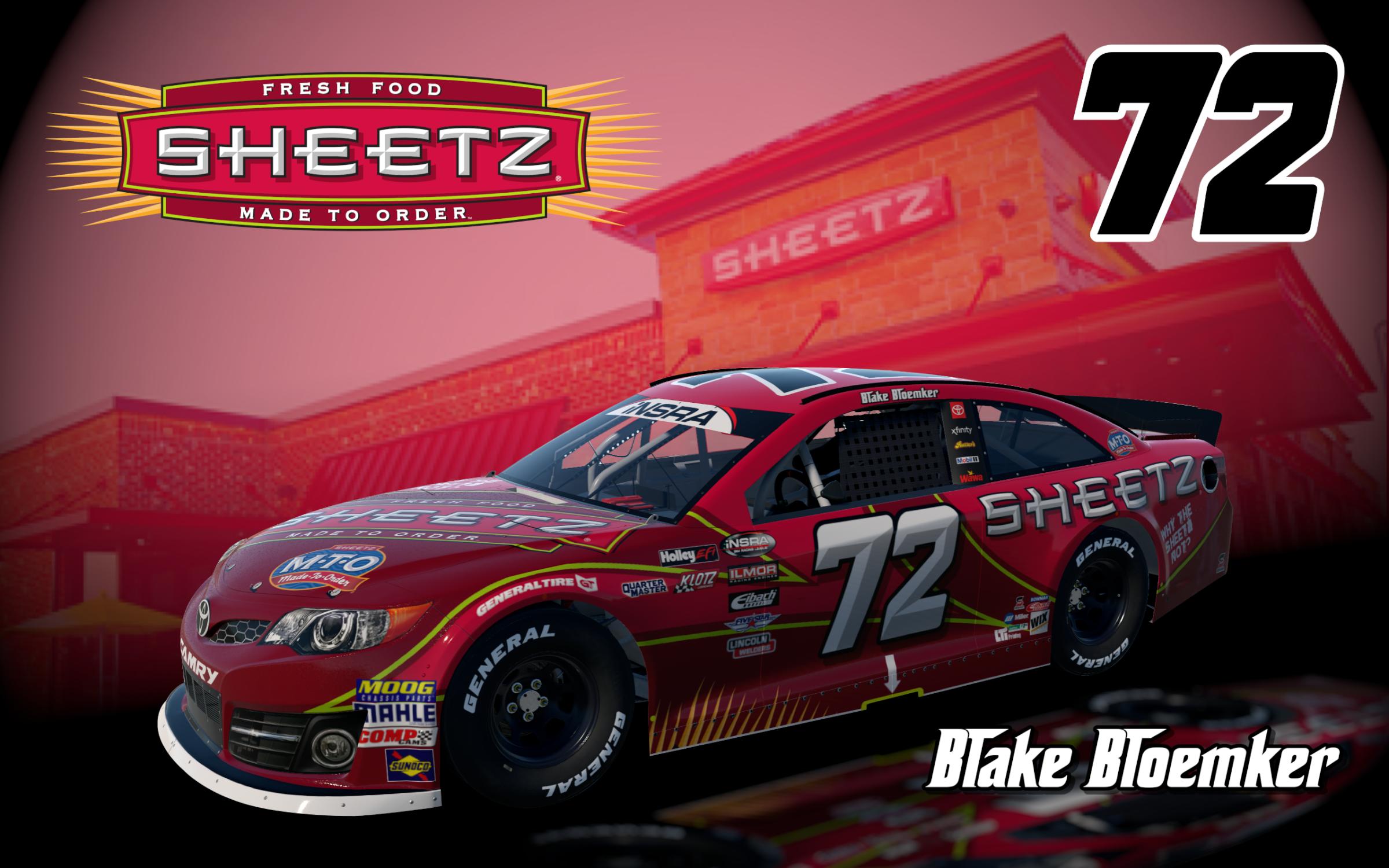 Preview of Blake Bloemker 2026 Sheetz ARCA Toyota Camry by Nathaniel O.