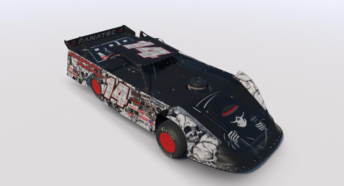Preview of Deadman Racing Dirt Late Model Custom #14 by Christian Shriver