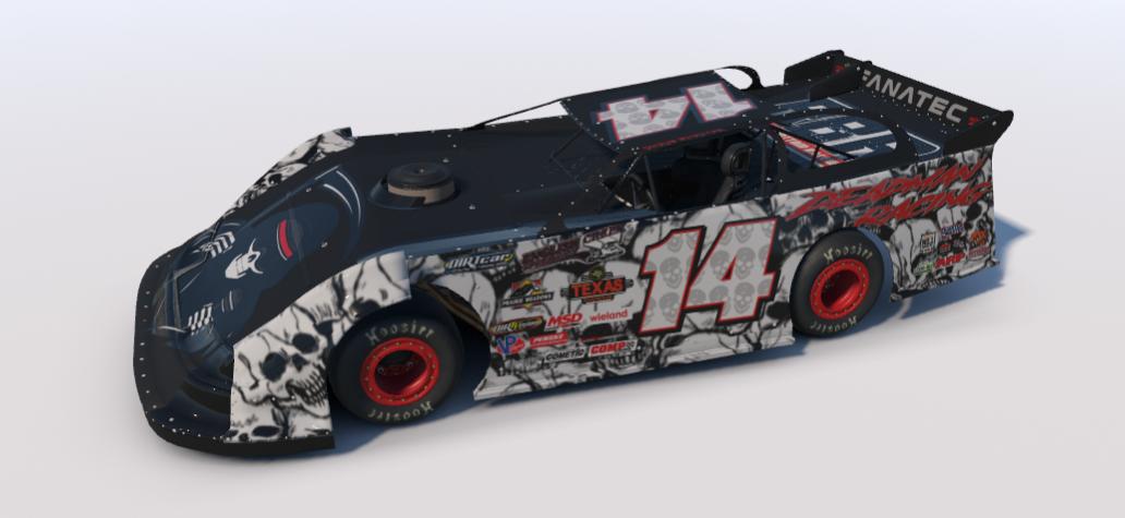 Preview of Deadman Racing Dirt Late Model Custom #14 by Christian Shriver