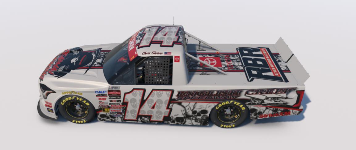 Preview of Deadman Racing (White Matte) Toyota Tundra C#14 by Christian Shriver