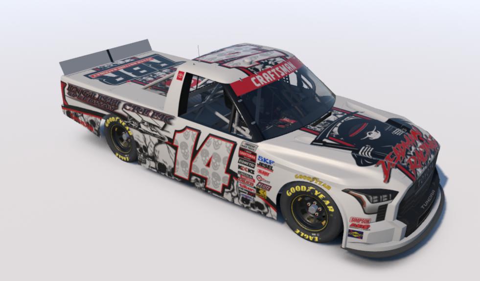 Preview of Deadman Racing (White Matte) Toyota Tundra C#14 by Christian Shriver