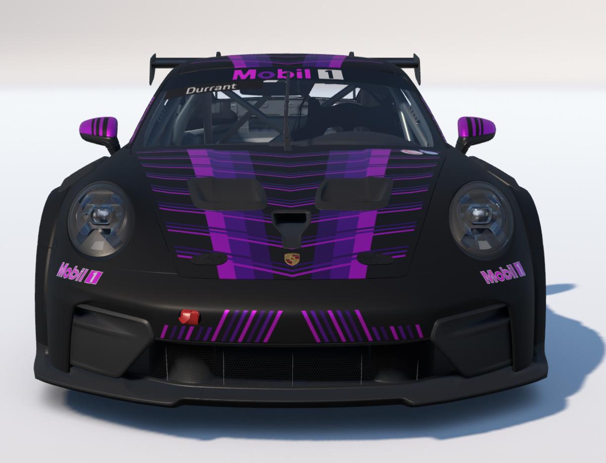 Preview of Pink n Purple on Black by Adam Durrant