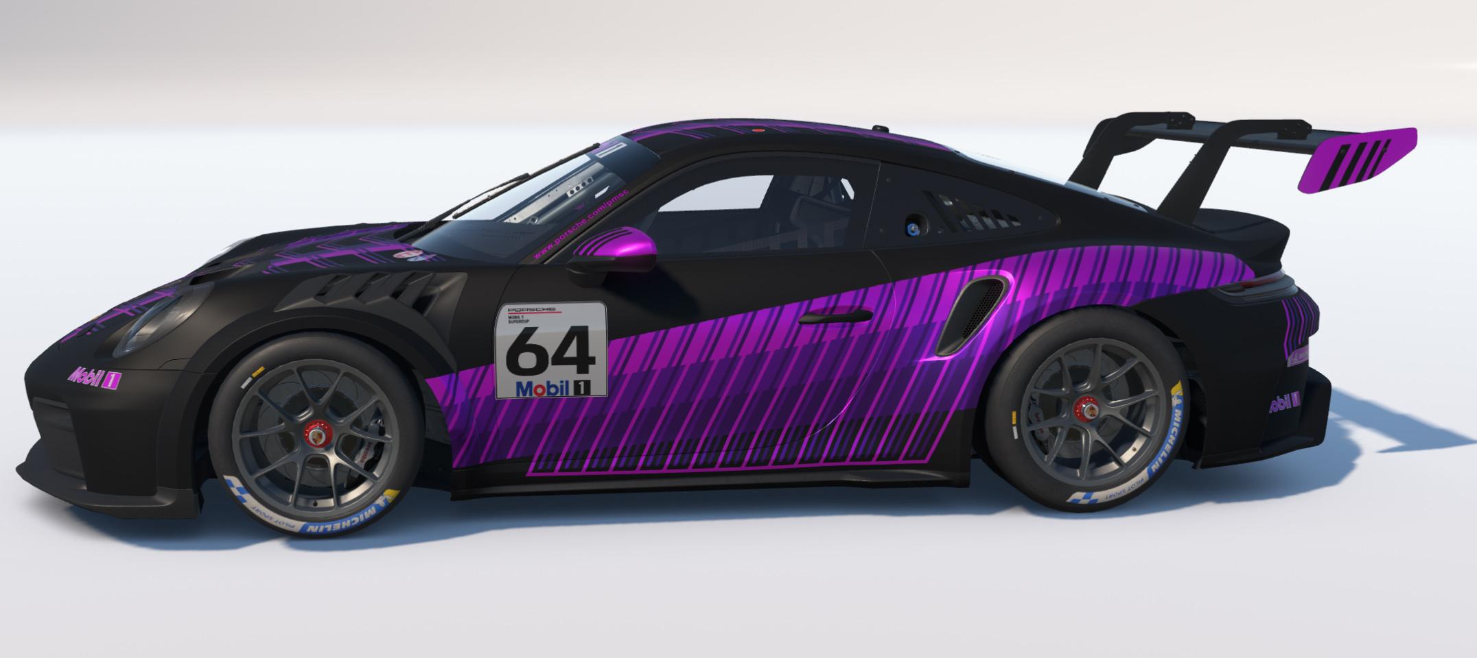 Preview of Pink n Purple on Black by Adam Durrant