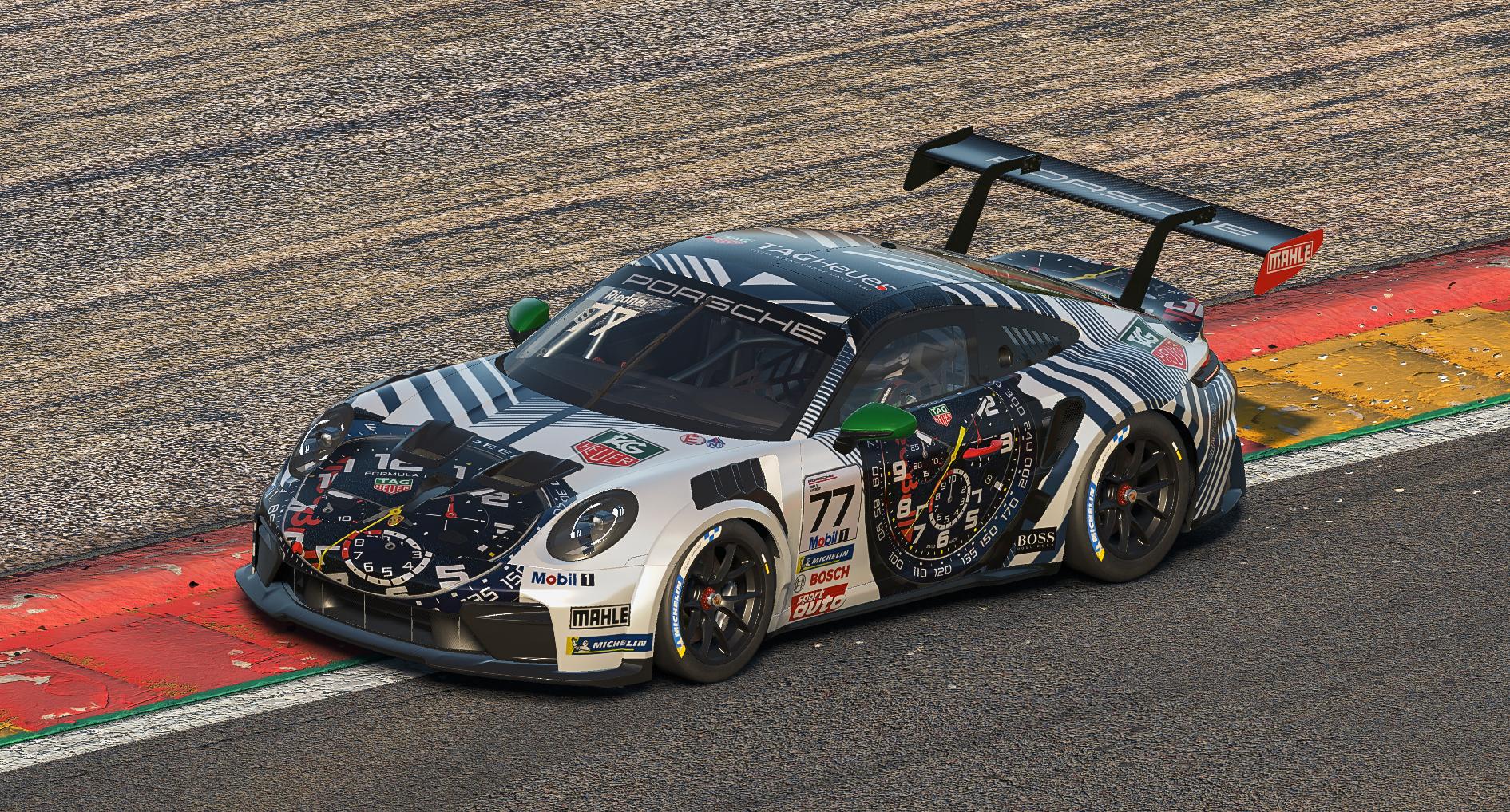 Preview of Porsche 992 2 Cup TAG Heuer watches, also look for the matching suit... by Mike Riedner