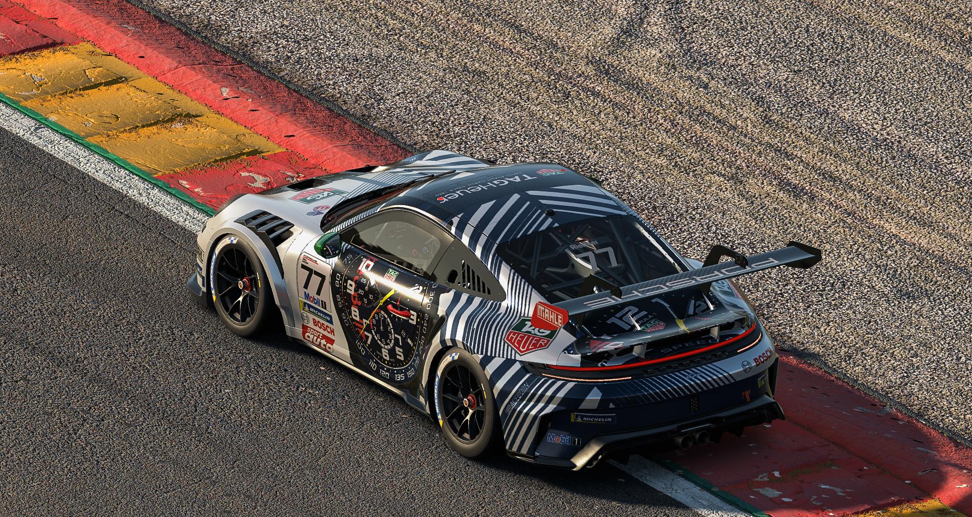 Preview of Porsche 992 2 Cup TAG Heuer watches, also look for the matching suit... by Mike Riedner