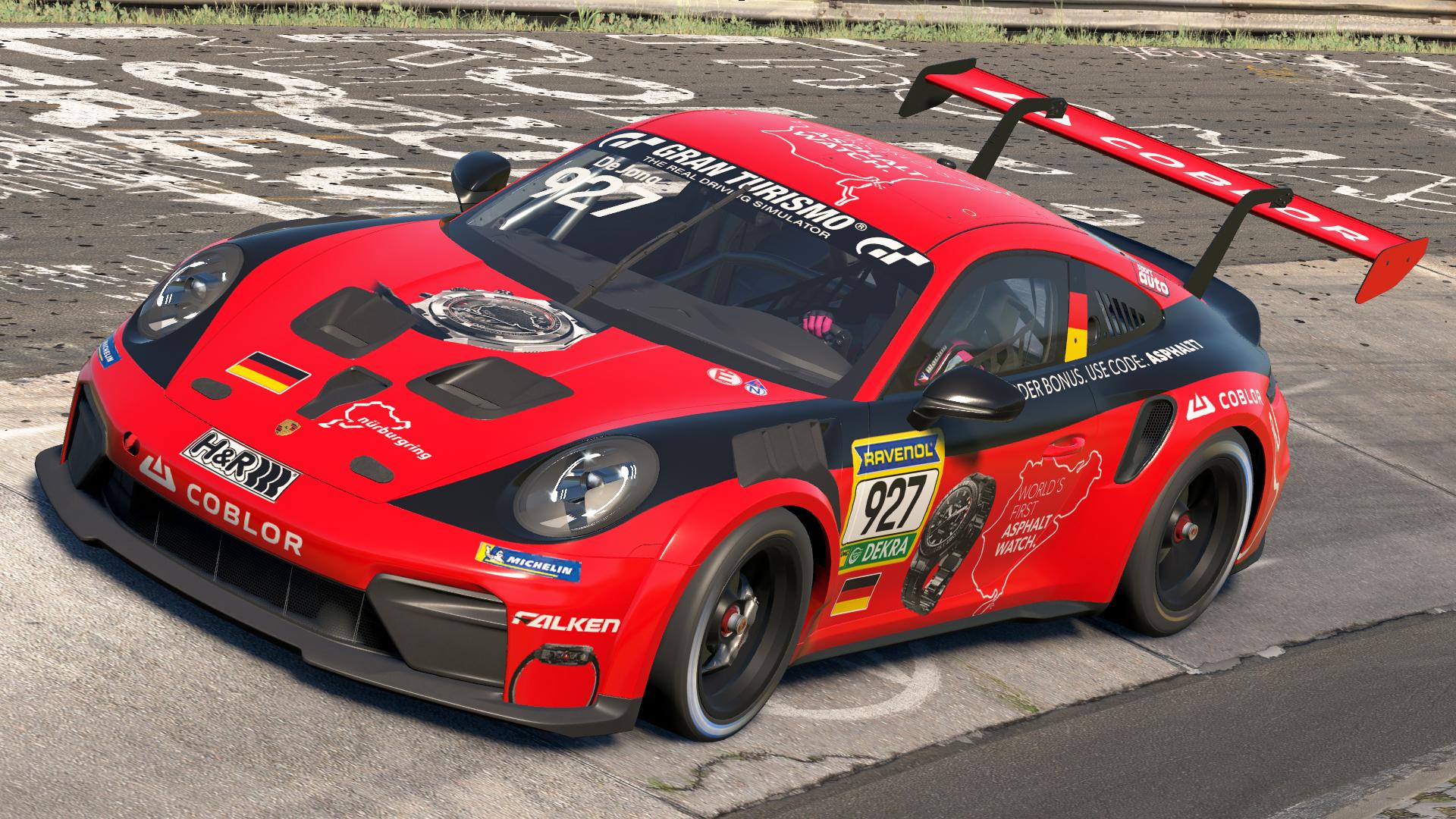Preview of Coblor Nürburgring Asphalt Watch Porsche 911 Cup (992.2) by Jasper De Jong