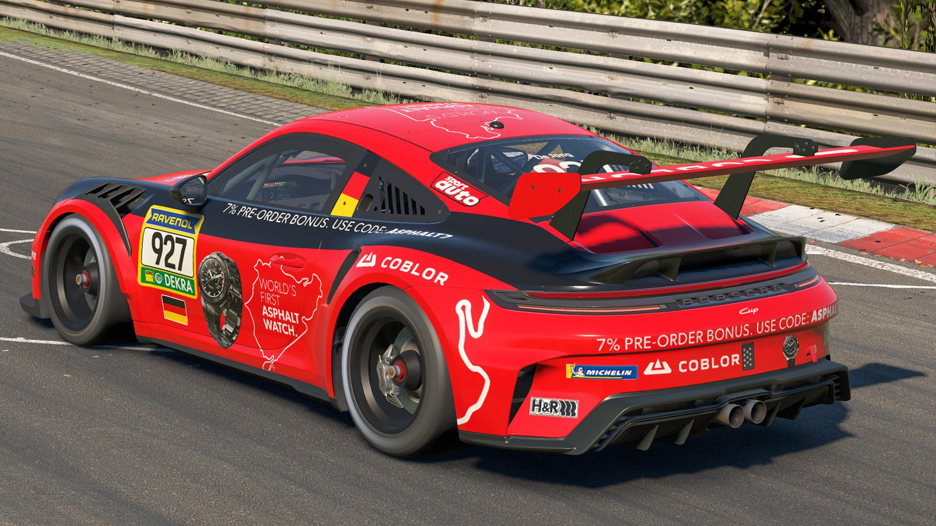 Preview of Coblor Nürburgring Asphalt Watch Porsche 911 Cup (992.2) by Jasper De Jong
