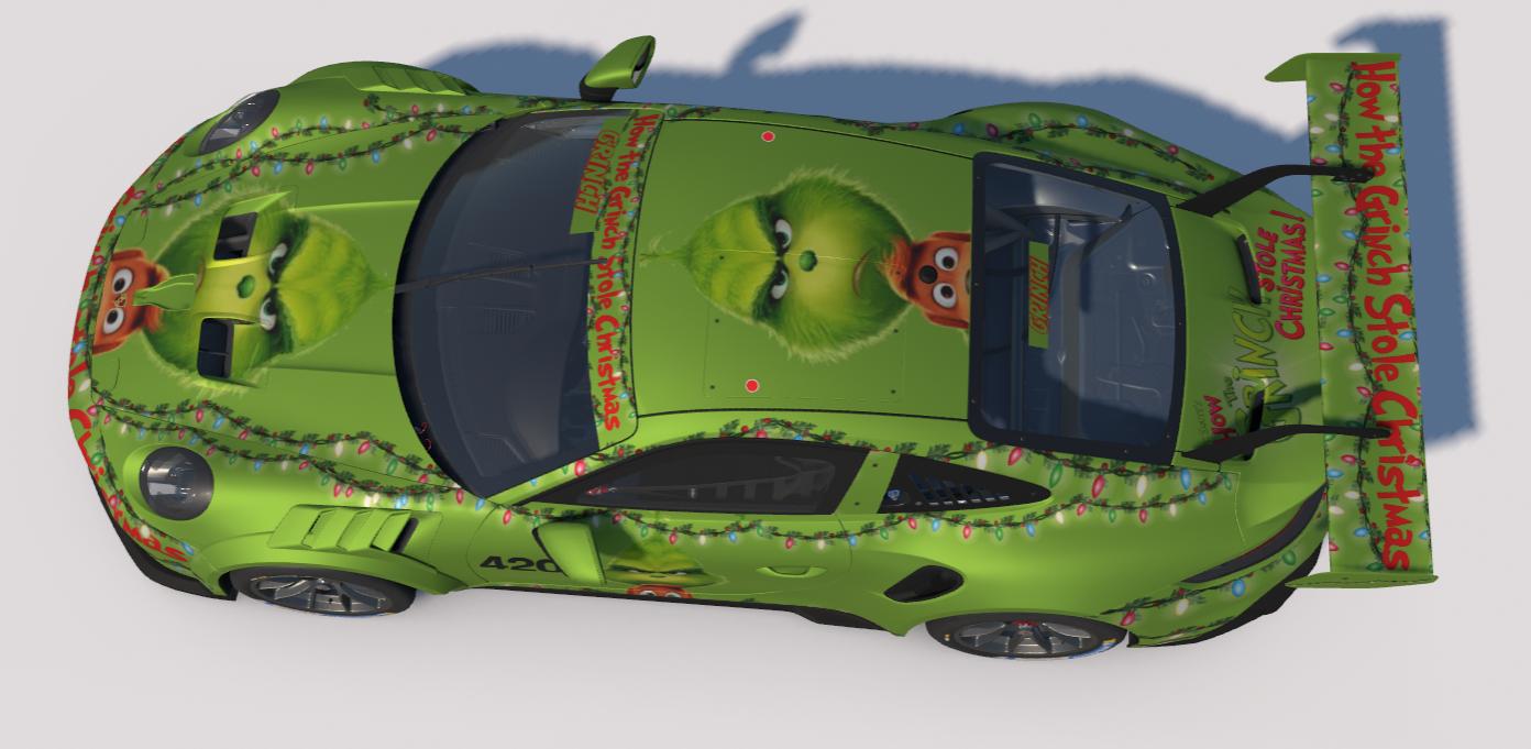 Preview of Grinch Porsche 992 2 Cup by Todd Schwarz