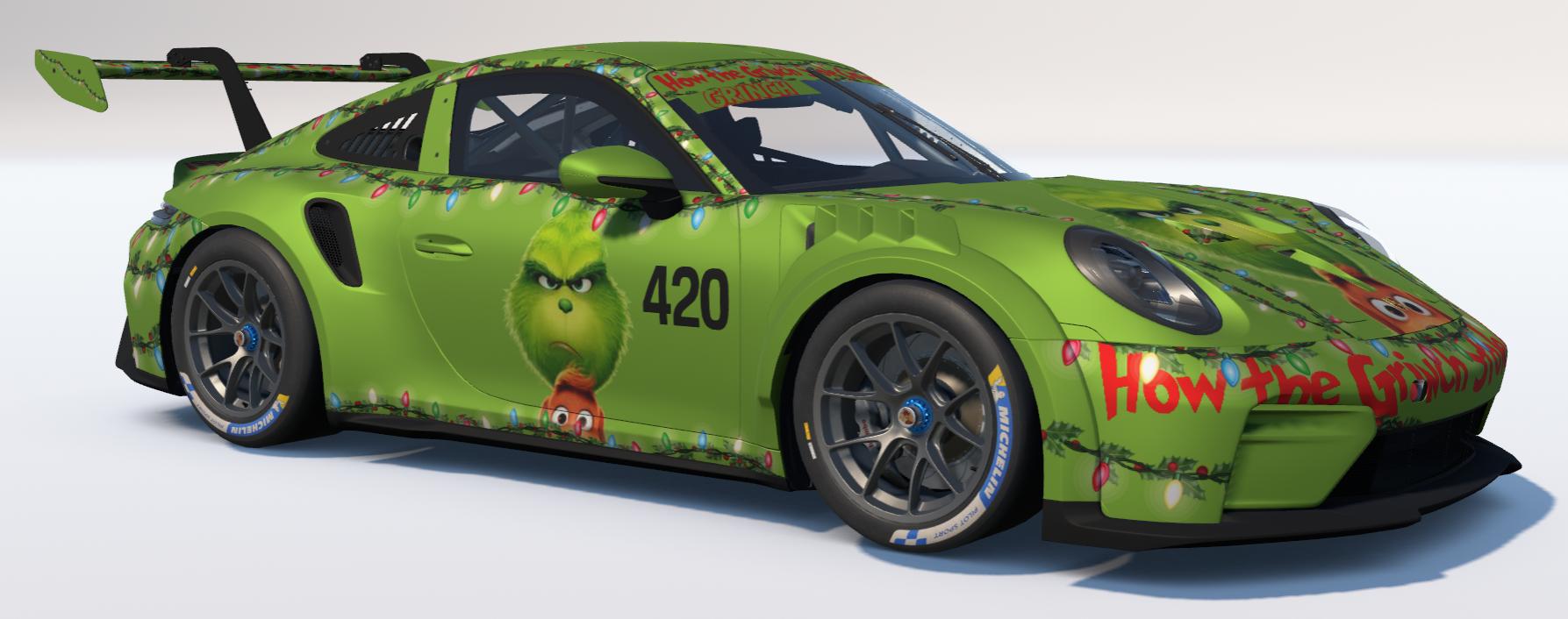 Preview of Grinch Porsche 992 2 Cup by Todd Schwarz
