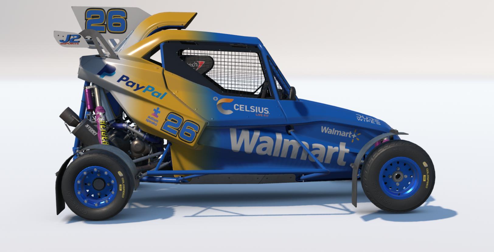 Preview of FIA Cross Car 2025 Team Walmart 2025 by Johnny McNamara
