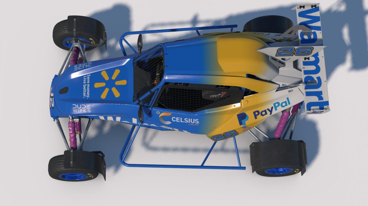 Preview of FIA Cross Car 2025 Team Walmart 2025 by Johnny McNamara
