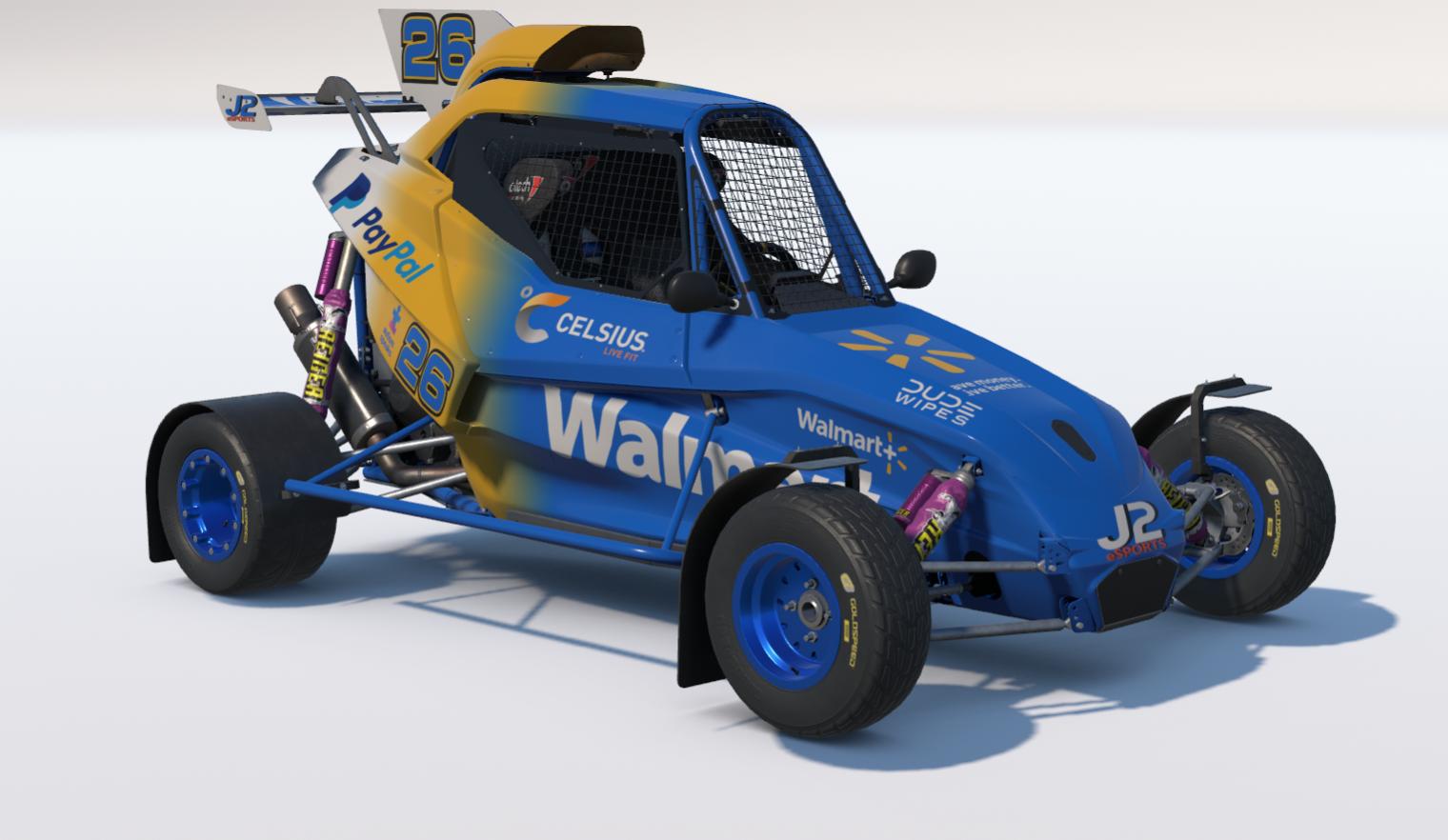 Preview of FIA Cross Car 2025 Team Walmart 2025 by Johnny McNamara