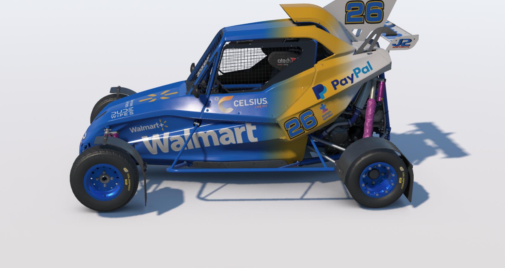 Preview of FIA Cross Car 2025 Team Walmart 2025 by Johnny McNamara