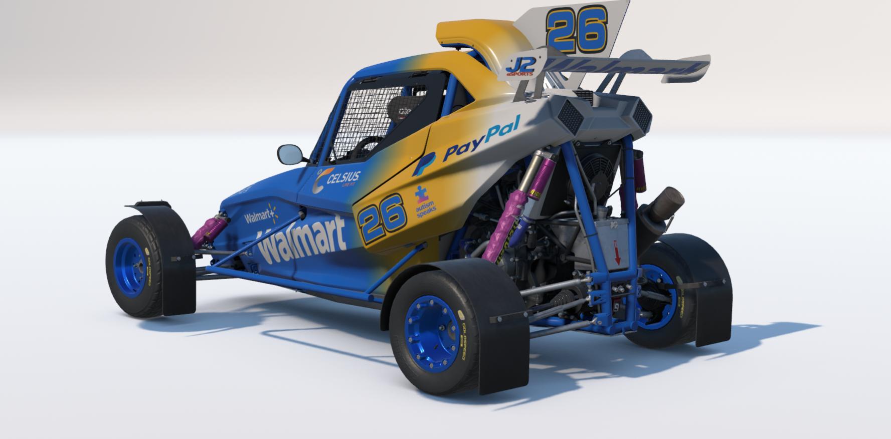 Preview of FIA Cross Car 2025 Team Walmart 2025 by Johnny McNamara