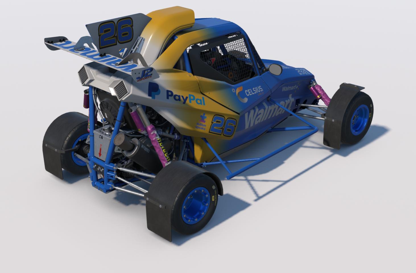 Preview of FIA Cross Car 2025 Team Walmart 2025 by Johnny McNamara