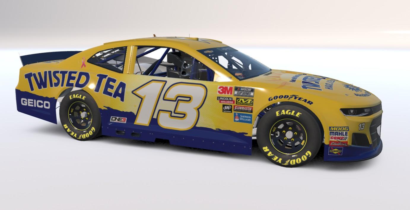 Preview of Twisted Tea ZL1 Gen6 Ty Dillon #13 by CJ P.