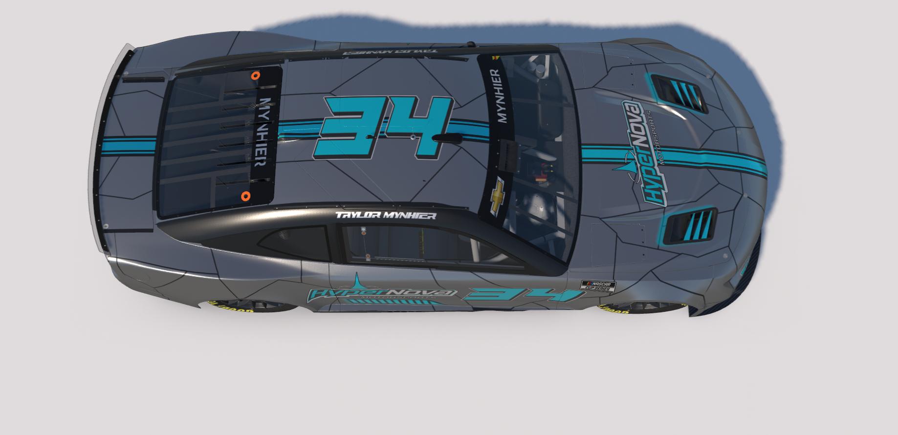 Preview of Taylor Mynhier 2026 Nascar Camaro by Taylor Mynhier